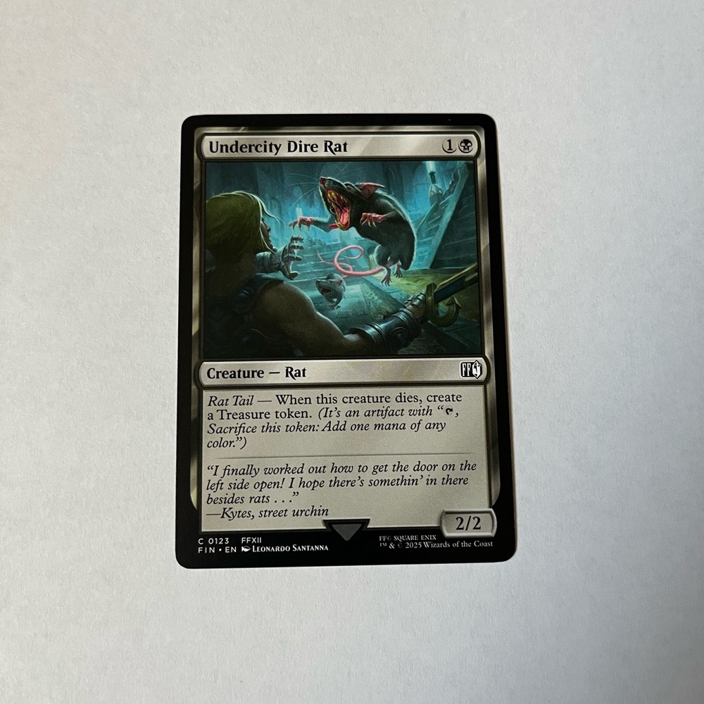 Undercity Dire Rat Final Fantasy Regular